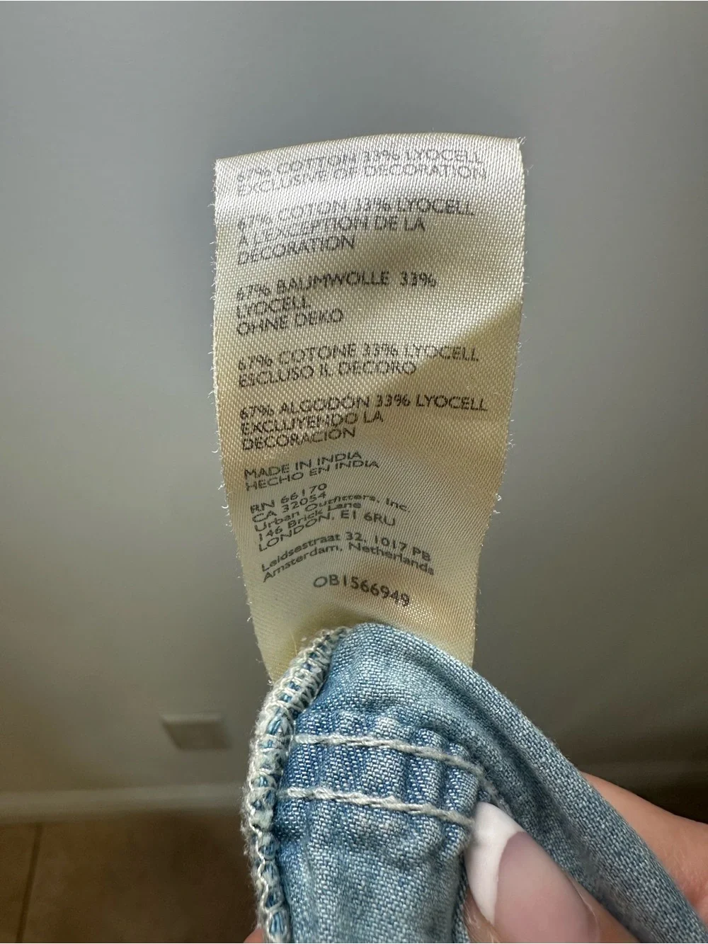 We The Free South Bay Utility Denim Cargo Pant - XS - Picture 6 of 7